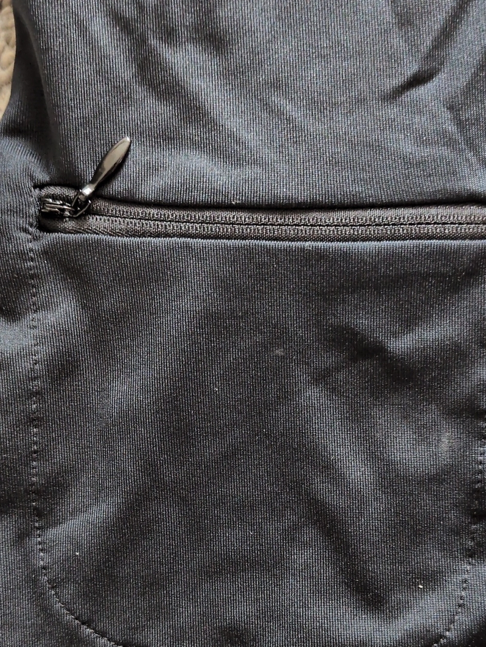 NWT Zenergy By Chico's Black Workout Tank Size 1 (Medium) - Picture 4 of 6